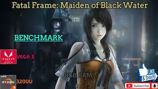 Fatal Frame Maiden of Black Water Gameplay - AMD Ryzen 3 3200U, 8GB RAM, Vega 3!