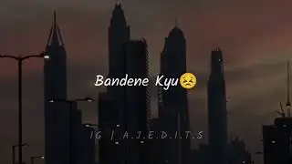 Jhol X Phir Milenge 💔 | Black Screen Status | Sad Status | AJSTATUS AJ STATUS