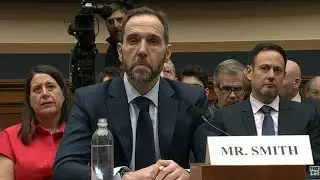Jack Smith testifies at a public hearing about his Trump investigations