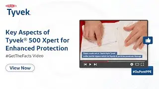 Видео #GetTheFacts: ключевые аспекты Tyvek&reg; 500 Xpert для улучшенной защиты
