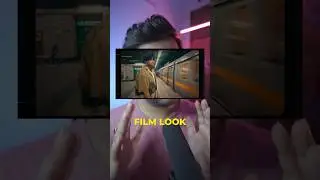 create film look on your phone #filmmaking #colorgrading #filmmaker #cinematicvideo