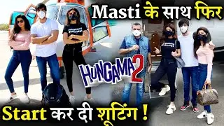Paresh, Shilpa, Meezaan and Pranitha Fun Team Hungama 2 Shooting Start Again