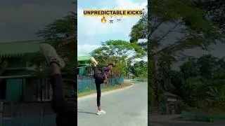 Unpredictable kick 🥋🔥#tutorial#taekwondo#karate#kick#training#speed#power#shorts
