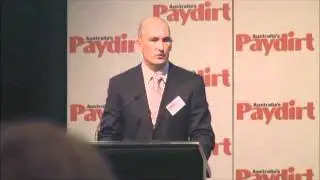 Ben Heard, former nuclear opponent, speaks to uranium industry