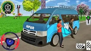 New Toyota Van Game City Real Van Driving 3D Simulator 2026 Game Video:- Bus Game Android Gameplay