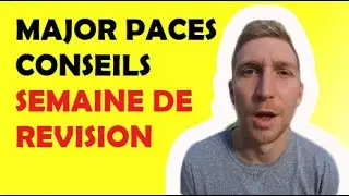 R&Eacute;USSIR SA SEMAINE DE R&Eacute;VISION CONCOURS PACES MEDECINE 💪💪💪