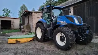🔥NOWY NABYTEK🔥New Holland T7.165S💪 Sianokosy W Gr Szkopiński😍NH vs c330😆VLOG#17_2025