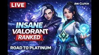 INSANE VALORANT RANKED 🔥| ROAD TO PLATINUM | ANI CLUTCH #valorant #ranked #rankup #gamingindia