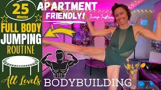 25 min | Full Body | BODYBUILDING Routine | Apartment Friendly | I Jump Instead on a Cellerciser®