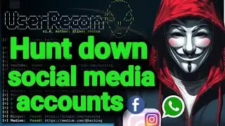 UserRecon &mdash; Find Social Media Accounts in 2 MIN (Fast & Free)