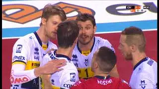 Highlights con telecronaca del 3-0 di Modena a Civitanova