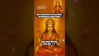 Powerful Mantra to Attract Wealth #lakshmipuja #diwali2025