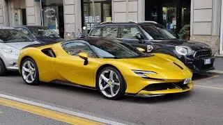 Milano supercar(Ferrari SF90 2,PorscheGT2RS,Lambo AventadorSVJ e SV,360 Modena,MclarenSLR..)parte98