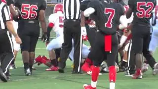 Tyler Rossback fumble recovery in end zone