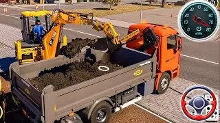City Road Construction Simulator 2026 - Raod Builder Excavator JCB & Truck Game | Android Gameplay