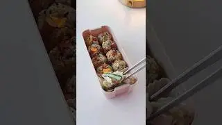Pack lunch with me #asmr #lunch #lunchbox #shorts #food #lifestyle #bento #foodie #satisfying