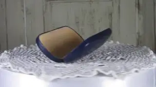 Vintage Blue Plastic Eye Glasses Case, Spectacles Case, Eyewear Accessories