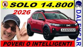 Dacia Sandero 2026: GPL meno del benzina cosa cambia