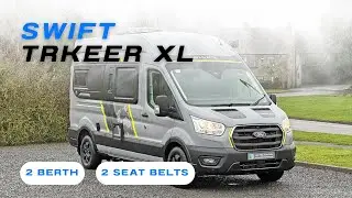 NEW Swift Trekker XL | 2 Berth Campervan Tour | Huge End Lounge, Full Kitchen + Shower!