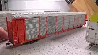 Custom HO Autorack Train!!