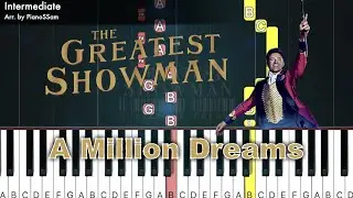 [Intermediate] A Million Dreams - The Greatest Showman | Piano Tutorial
