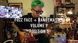 Fuzz Face + Rangemaster Replica Pedal
