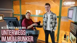 Netz.Reporter Daniel unterwegs beim Kranfahrer in der MVA | Stadtwerke Bonn