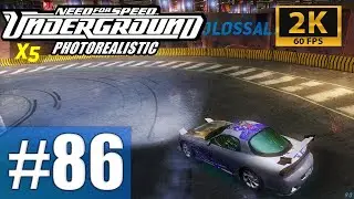 NFS Underground: Drift #86 - Hoods are slippery when wet (Campaign | Hard) | Immersive | No HUD