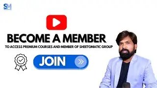 Join Button Intro | Become a Member of Sheetomatic Family | Benefits of Join Button