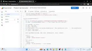 Web App - Cara Membuat Absensi Kehadiran Melalui Google Apps Script