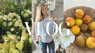 SOMMER VLOG | Neues Geschirr, 1. Hochzeitstag & Leckerer Hähnchensalat | theglazedblonde