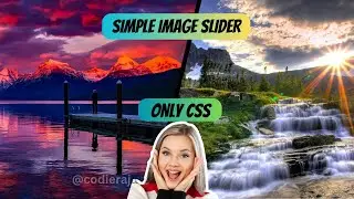 Simple Image Slider | Only CSS | Html & Css Project | Mini Project