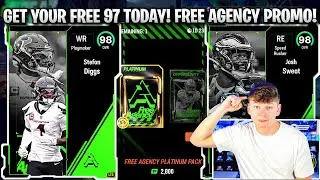 GET YOUR FREE 97 OVERALL TODAY! FREE AGENCY PROMO, REDUXES, AND ROSTER REVOLUTION!