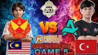 [GAME 5] SELANGOR RED GIANTS vs AURORA TURKEY | M7 KNOCKOUT STAGE | UPPER BRACKET | SRG vs AUR