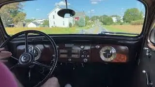 1937 Packard 115C Driving