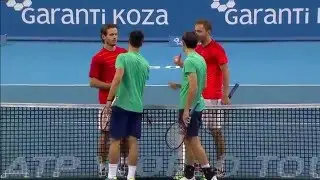 Sofia Open - Highlights from Koolhof and Middelkoop vs Kuzmanov and Lazov