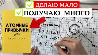 Делаю мало, получаю много.  Читаем АТОМНЫЕ ПРИВЫЧКИ.  Сила воли
