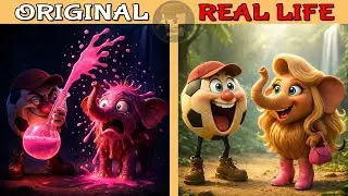 Brainrot Love Transformation Meme 💘 | Brainrot Original vs Real life | Brainrot Animation