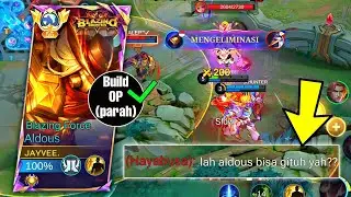 Testing The Most OVERPOWERED Aldous Build In (Mobile Legends)😱