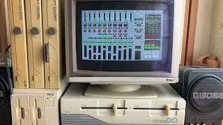ミュージ郎Jr 　SCREEN MUSIC ライブラリー2　『Gone With Wind Theme Of Tara 』　【PC-98 DTM MIDI】