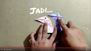 origami yapping crow 2