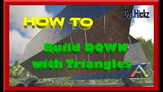 HOW TO BUILD Down with S+ Triangle Roofs || Ark: Survival Evolved