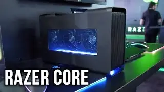 Razer Booth @ CES 2016 - Stargazer, Blade Stealth & Core