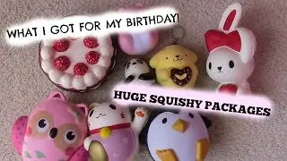 eBay Squishy Package (What I got for my Birthday!) Part 1