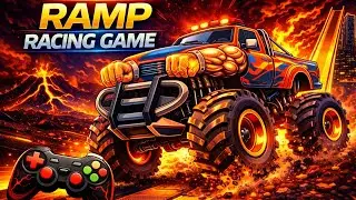 Monster Truck Mega Ramp Racing 🚛🔥 Extreme Air Jumps & Crash Physics | Android