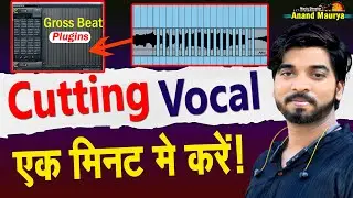 Cutting Vocal एक मिनट में करें। Gross Beat Plugins #anand_maurya
