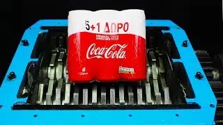 FAST SHREDDER VS COCA COLA AMAZING EXPERIMENT