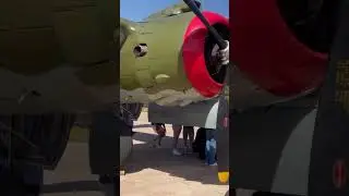 B-25 Mitchell &ldquo;Yellow Rose&rdquo; at Sheppard AFB Air Show April 28, 2024.