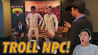 AKU TROLL NPC DALAM GTA! - GTA 5 Online (Bahasa Malaysia)
