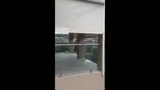 Automated Ziptrak&reg; Patio Blind By Clear Blinds Australia